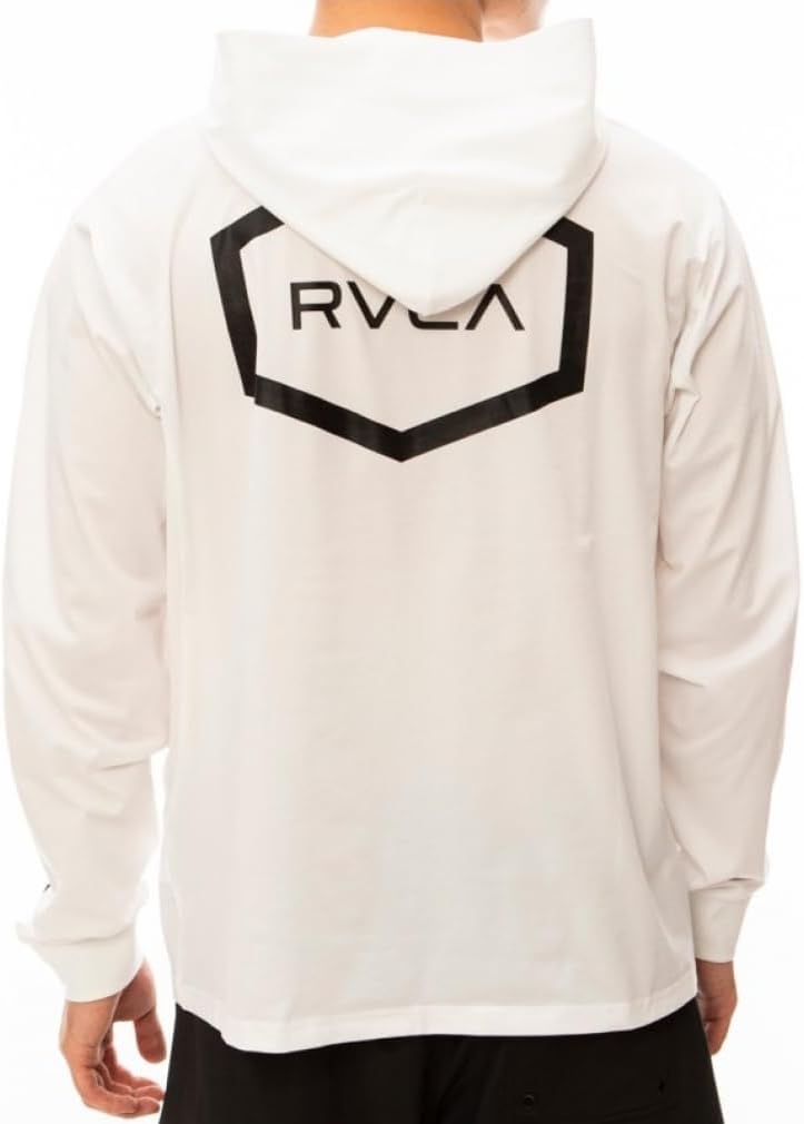Amazon | [RVCA] メンズ ヘックス ラッシュガード サーフ